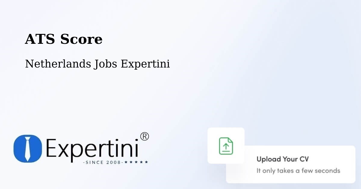 Resume ATS Score & Job Description Match Tool – Borger - Netherlands Jobs Expertini