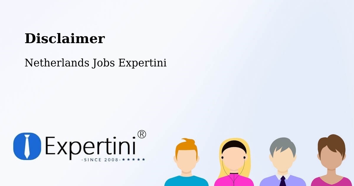 Disclaimer – Borger - Netherlands Jobs Expertini