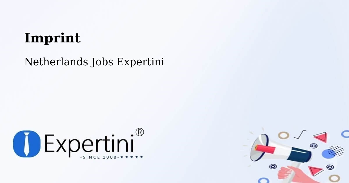 Imprint – Borger - Netherlands Jobs Expertini